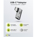 Goobay 74441 cable gender changer USB-C Silver