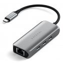 Satechi ST-H3C25EM interfeisa centrmezgls USB Veids-C 10000 Mbit/s Pelēks Satechi ST-H3C25EM interfeisa centrmezgls USB Veids-C 10000 Mbit/s Pelēks