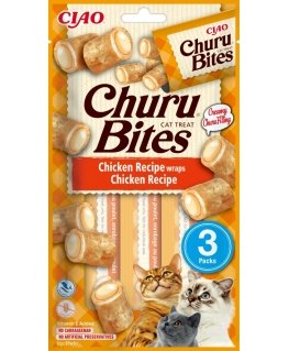 CIAO Churu Bites Chicken Recipe wraps Chicken Kass Maius Kana 10 g