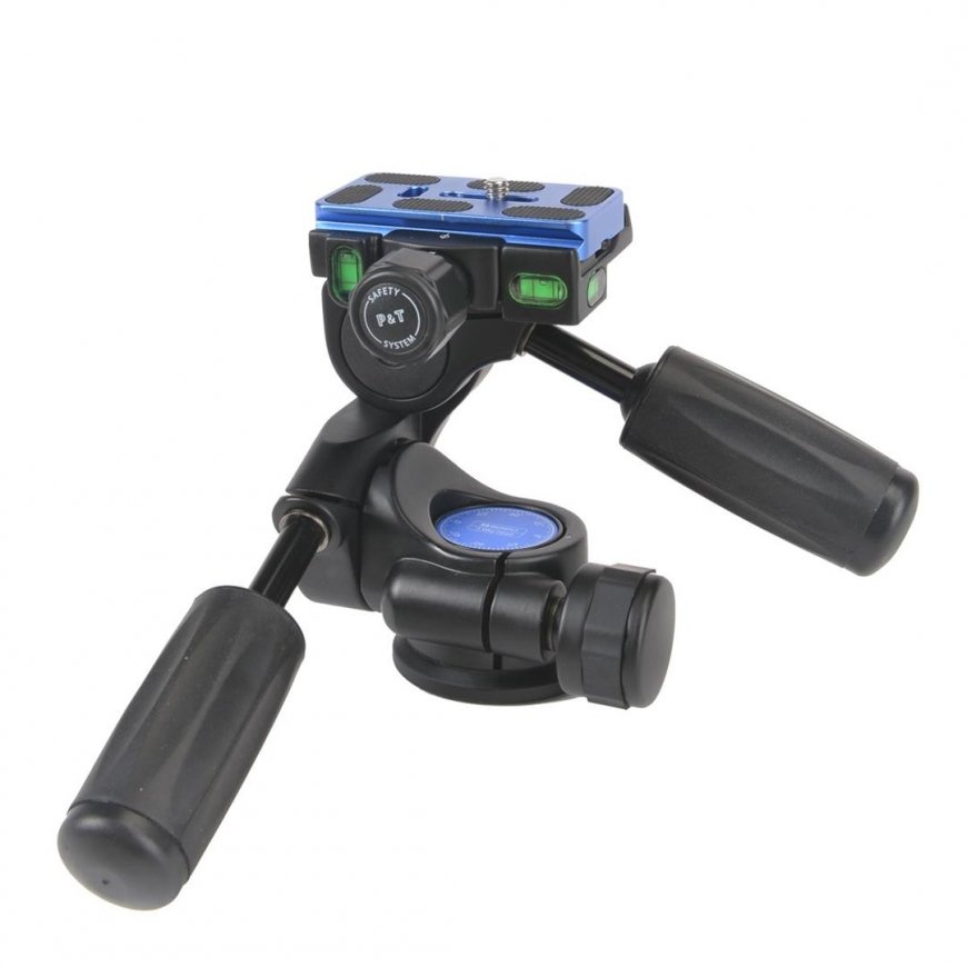 Benro HD1A kolmjala pea Must 3/8" – 2
