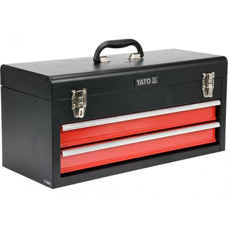 Yato YT-08872 instrumentu uzglabāšanas kārba Melns, Sarkans Tērauds – 2
