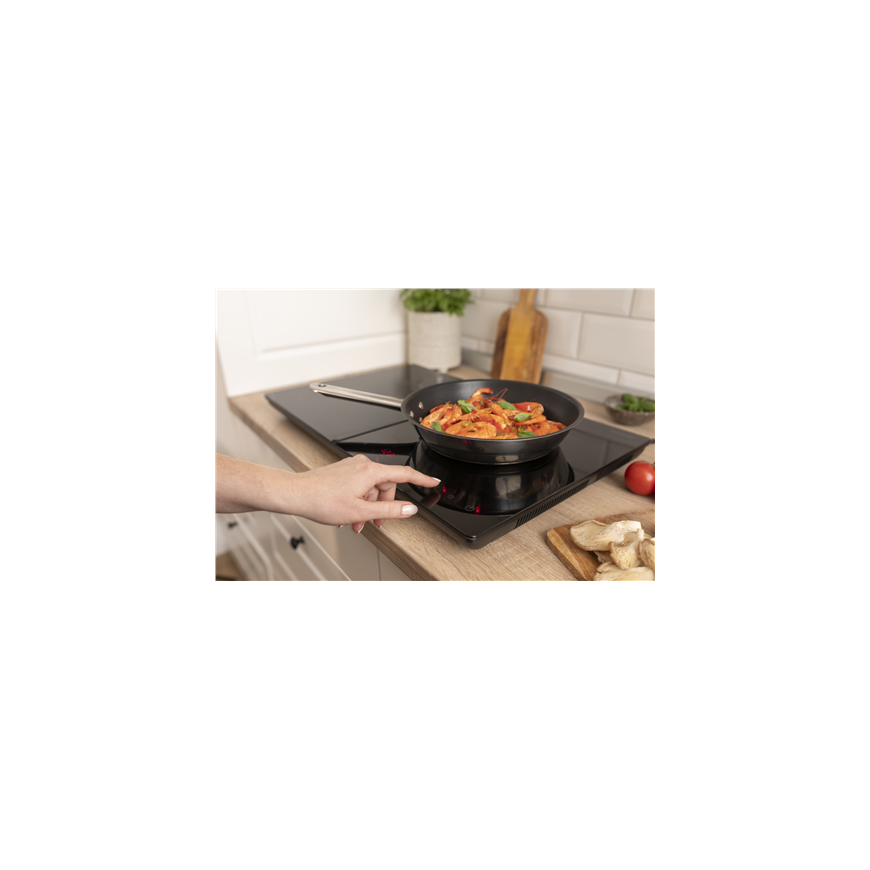 Gorenje kannettava liesi | ICY3500DGP | Induktio | Polttimien/keittoalueiden lukumäärä 2 | Kosketa | Ajastin | Musta – 4