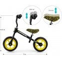 Milly Mally Balance Bike Dragon Black Milly Mally Balance Bike Dragon Black