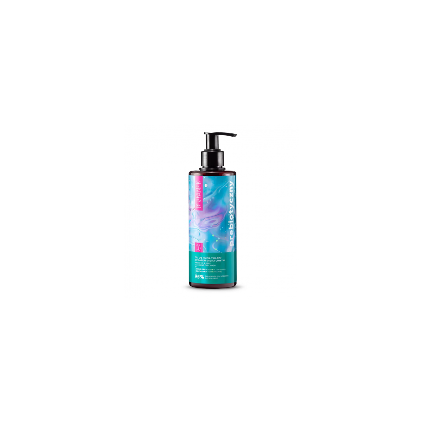 Vianek Prebiotic kasvojenpuhdistusgeeli salisyylihapolla 300ml