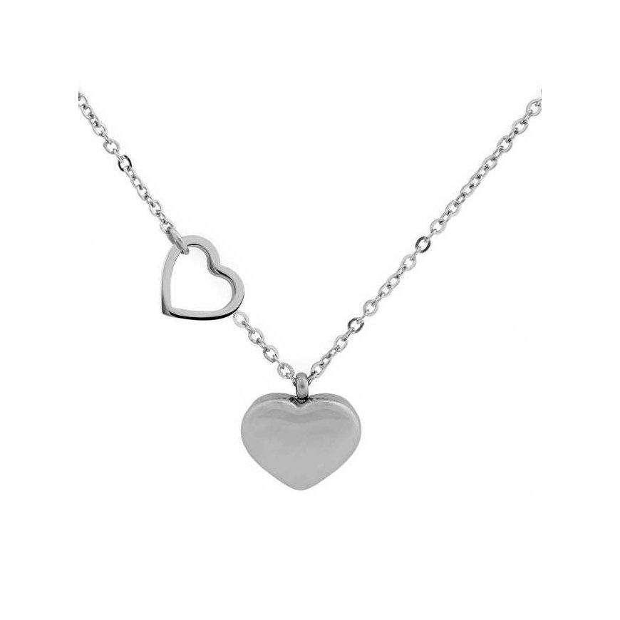 Vuch Romantic steel pendant Inlove Silver