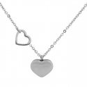 Vuch Romantic steel pendant Inlove Silver Vuch Romantic steel pendant Inlove Silver