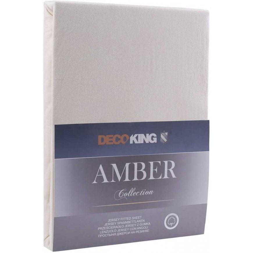Arkki kumilla DecoKing Amber 220-240x220 cm, beige