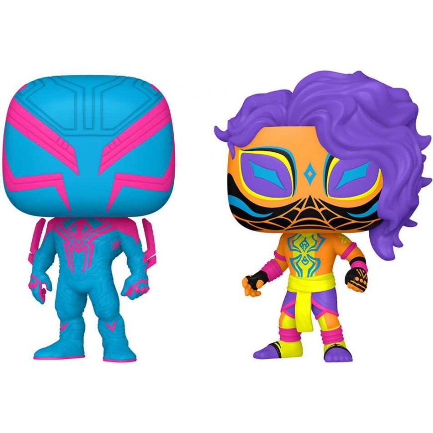 Funko POP pack 2 figures Spider-Man - Spider-Man 2099 & Spider-Man India Exclusive – 2
