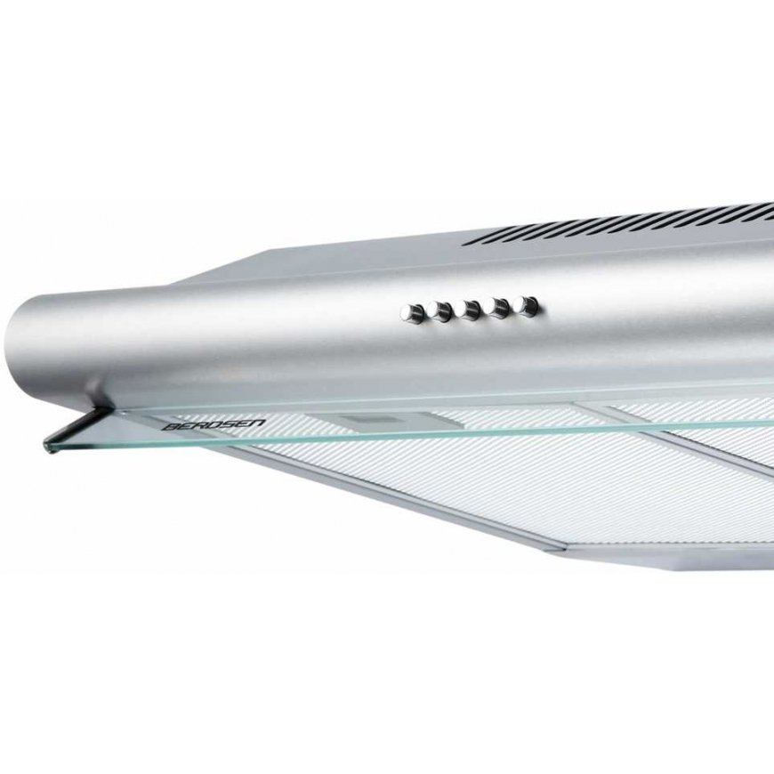 Gartraukis Virtuvės gaubtas po spintele - 60 cm Berdsen BE-10-A INOX absorberis – 2