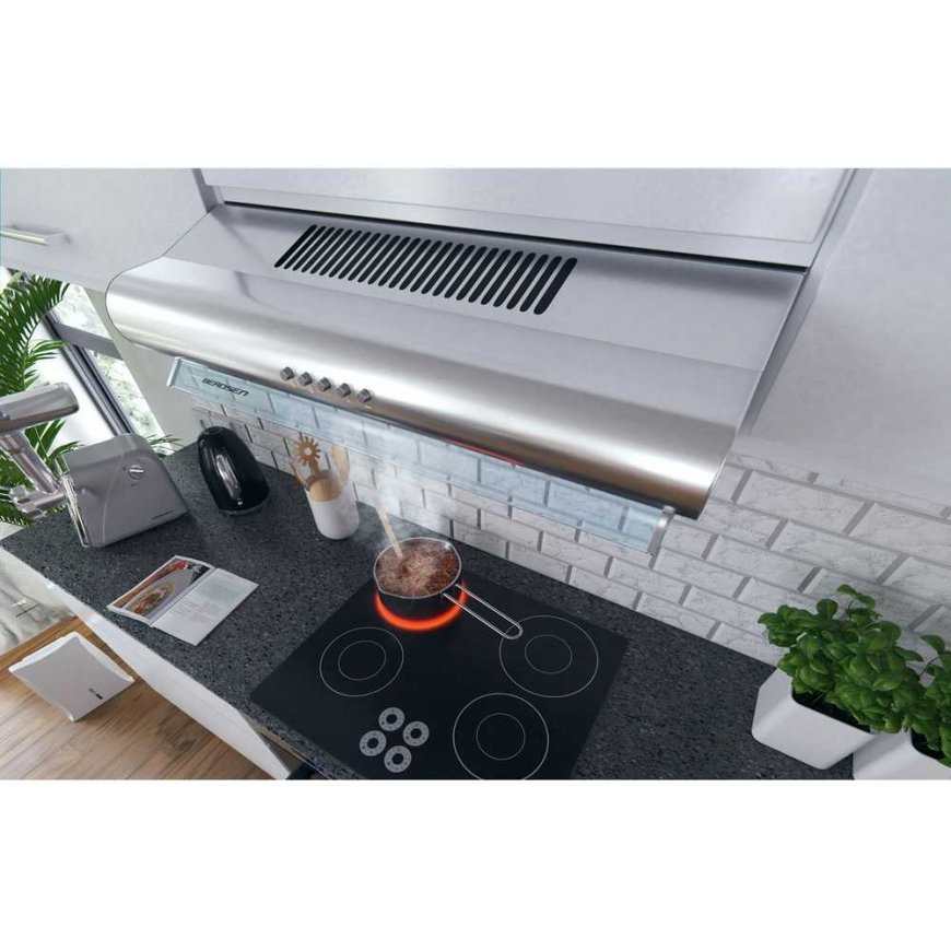 Cooker hood Kitchen hood under the cabinet - 60 cm Berdsen BE-10-A INOX absorber – 5