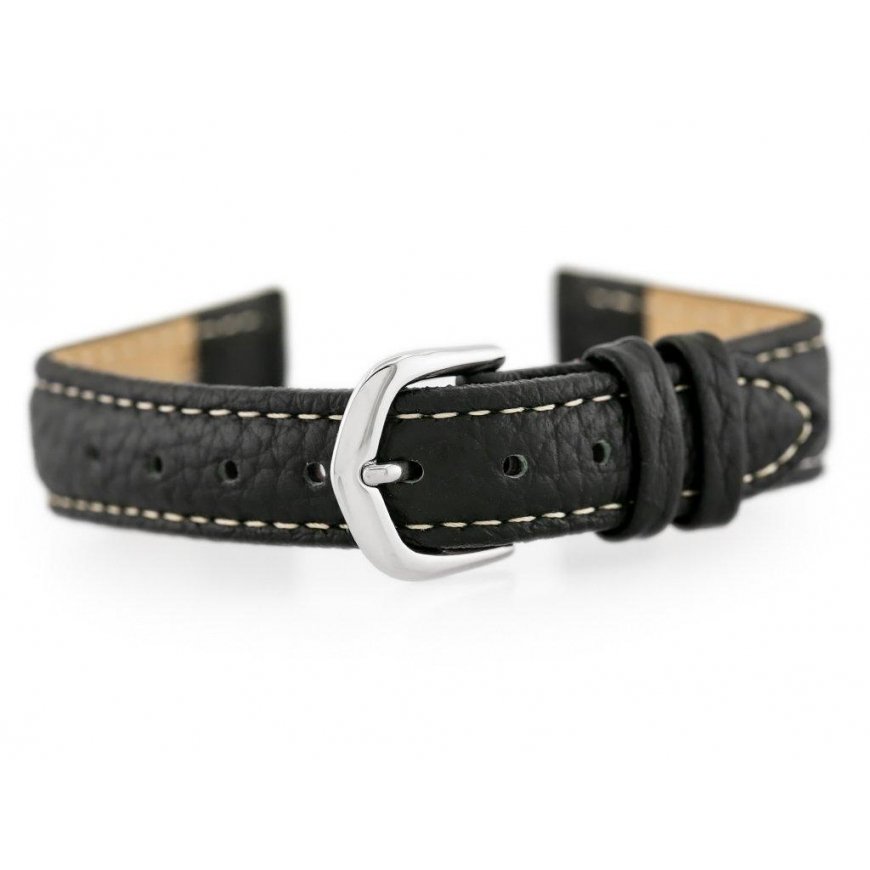 Leather watch strap BISSET BS-103 - 14mm