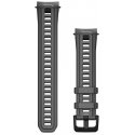 Cap Garmin 22 mm kellon rannekkeet (Instinct E - 45 mm), hiilisilikonia Cap Garmin 22 mm kellon rannekkeet (Instinct E - 45 mm), hiilisilikonia