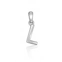JVD Minimalist silver letter "L" pendant SVLP0948XH2000L JVD Minimalist silver letter "L" pendant SVLP0948XH2000L