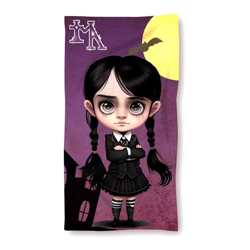 Towel Gothic Girl cotton beach towel