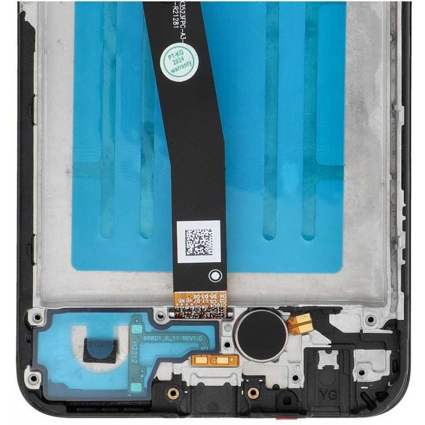 FixCell LCD ekranas, skirtas SAMSUNG A22 5G OEM rėmeliui su komponentais – 3