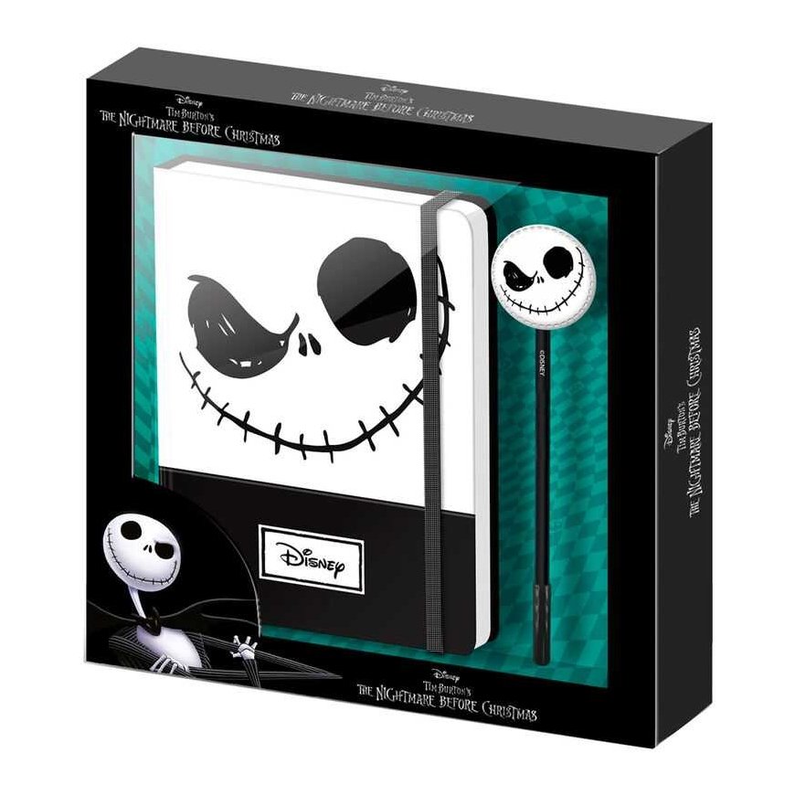 Karactermania Disney Nightmare Before Christmas päiväkirja + kynäsetti