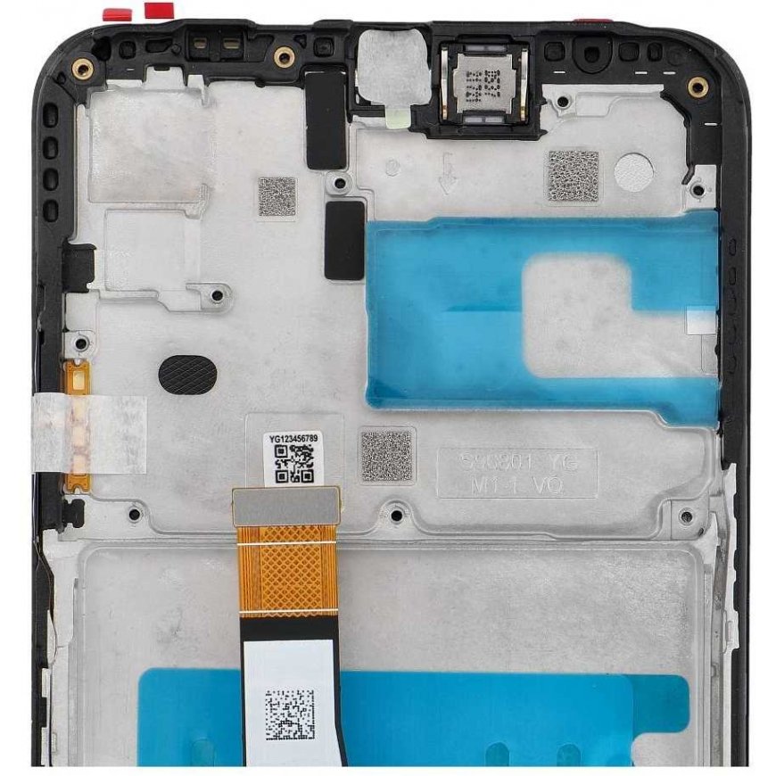 FixCell LCD screen for SAMSUNG A22 5G OEM frame with components – 4
