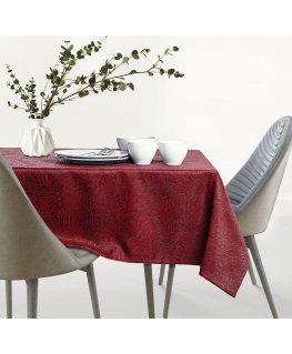AmeliaHome Pöytäliina AH GAIA HMD CLARET 155X300