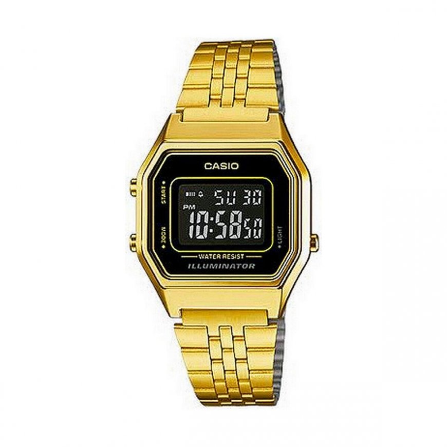Women's watch CASIO VINTAGE LA680WGA-1B + BOX