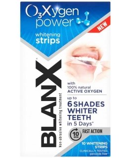 Blanx O3X Oxygen Power teeth whitening strips 10pcs.