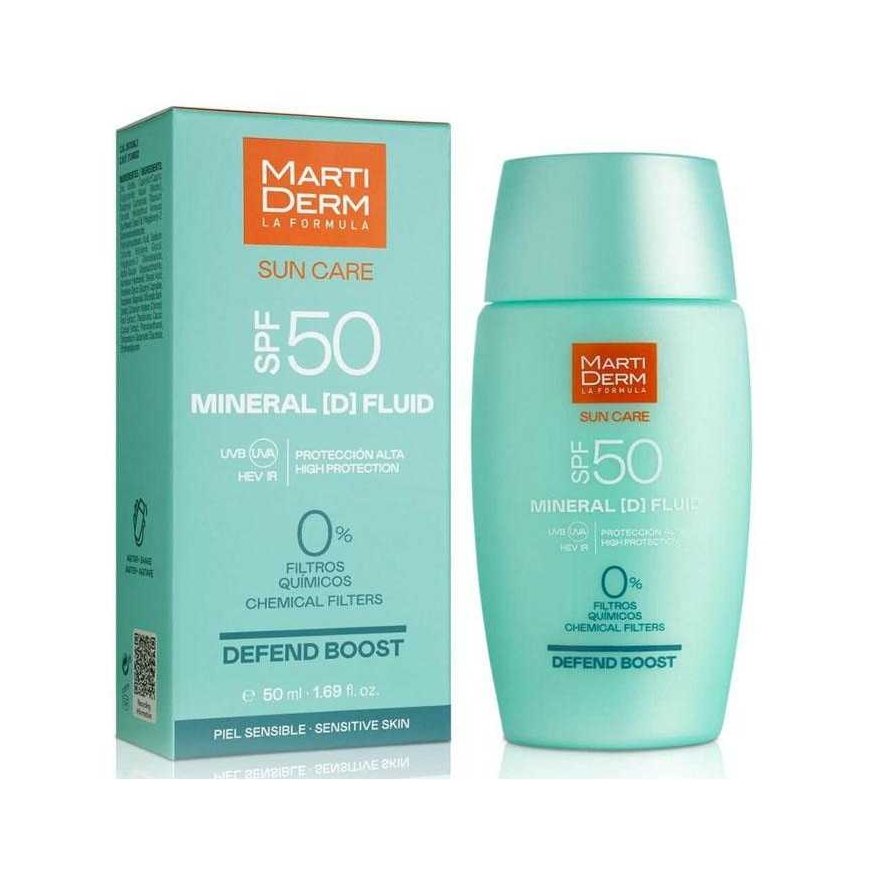 Martiderm SUN CARE MINERAL [D] fluid sunscreen SPF50 50 ml