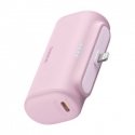 Powerbank OS-Baseus Compact IP 5000mAh 20W (rožinė) Powerbank OS-Baseus Compact IP 5000mAh 20W (rožinė)