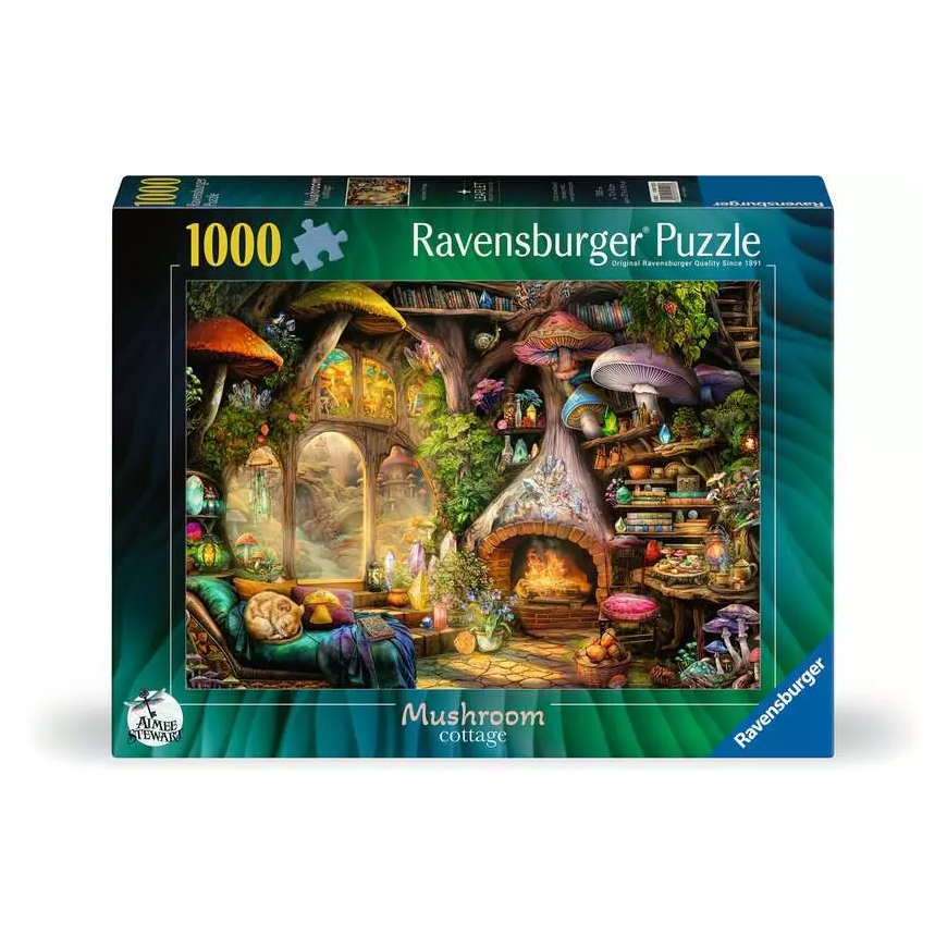 Ravensburger pusle 1000 tk: seenemajake