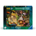Ravensburger puzzle 1000 pieces: mushroom house