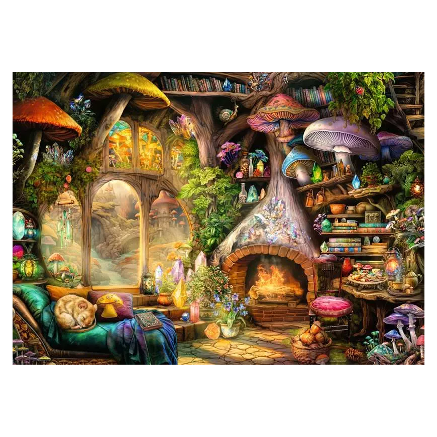 Ravensburger pusle 1000 tk: seenemajake – 2