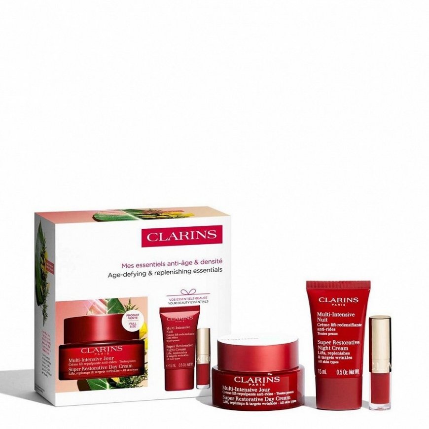 Clarins MULTI-INTENSIVE PÄIVÄVOITESETTI 3 kpl – 2