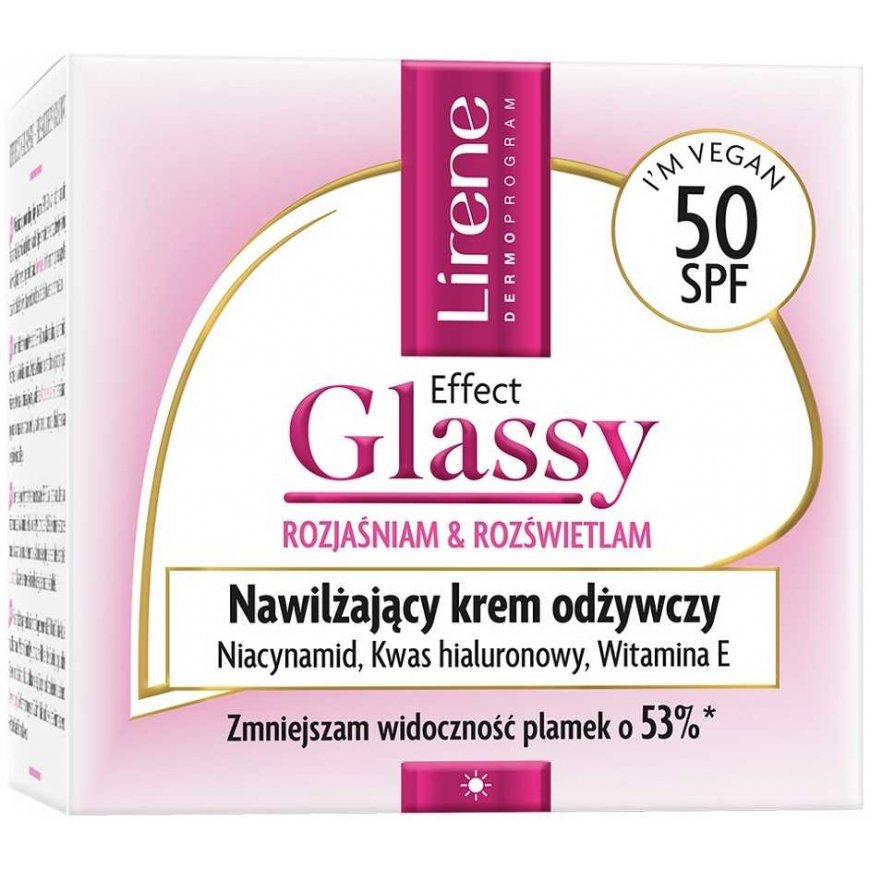 Lirene Effect Glassy Moisturizing Nourishing Cream