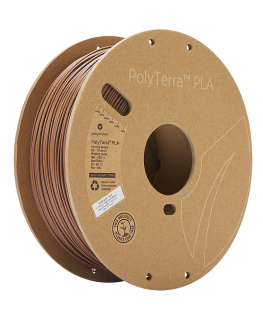 Polimaker Polimaker PolyTerra PLA - 1kg - 1,75mm - Maanruskea