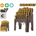 Ingco HKSD2628 Screwdriver flat+cross+driver set 26pcs CrV Ingco HKSD2628 Screwdriver flat+cross+driver set 26pcs CrV