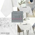 AmeliaHome Tablecloth AH GAIA BRD White 80X80 AmeliaHome Tablecloth AH GAIA BRD White 80X80