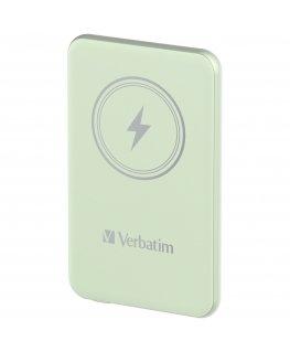 Verbatim Charge 'n' Go Liitiumpolümeer (LiPo) 5000 mAh Traadita laadimine Roheline