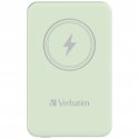 Verbatim Charge 'n' Go Magnetic Wireless Power Bank 5000mAh Green