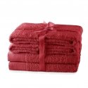 AmeliaHome Towel AH AMARI D.Red SET2*70x140+4*50x100 AmeliaHome Towel AH AMARI D.Red SET2*70x140+4*50x100