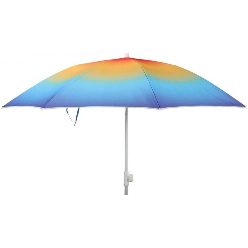 ProGarden BEACH PARASOL GARDEN 180CM RAINBOW