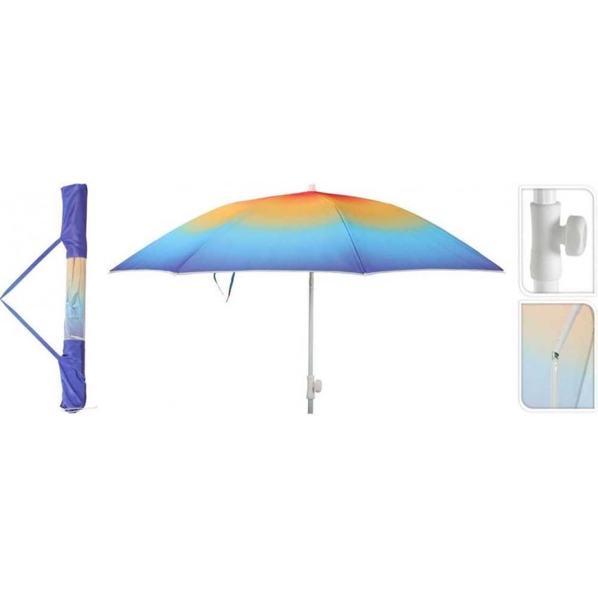 ProGarden BEACH PARASOL GARDEN 180CM RAINBOW – 4