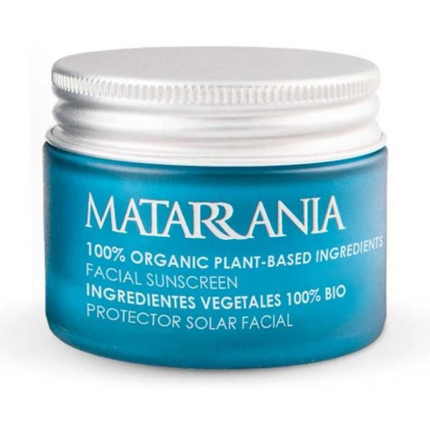 Kremas nuo saulės veidui Matarrania 100% Bio Spf 50 30 ml