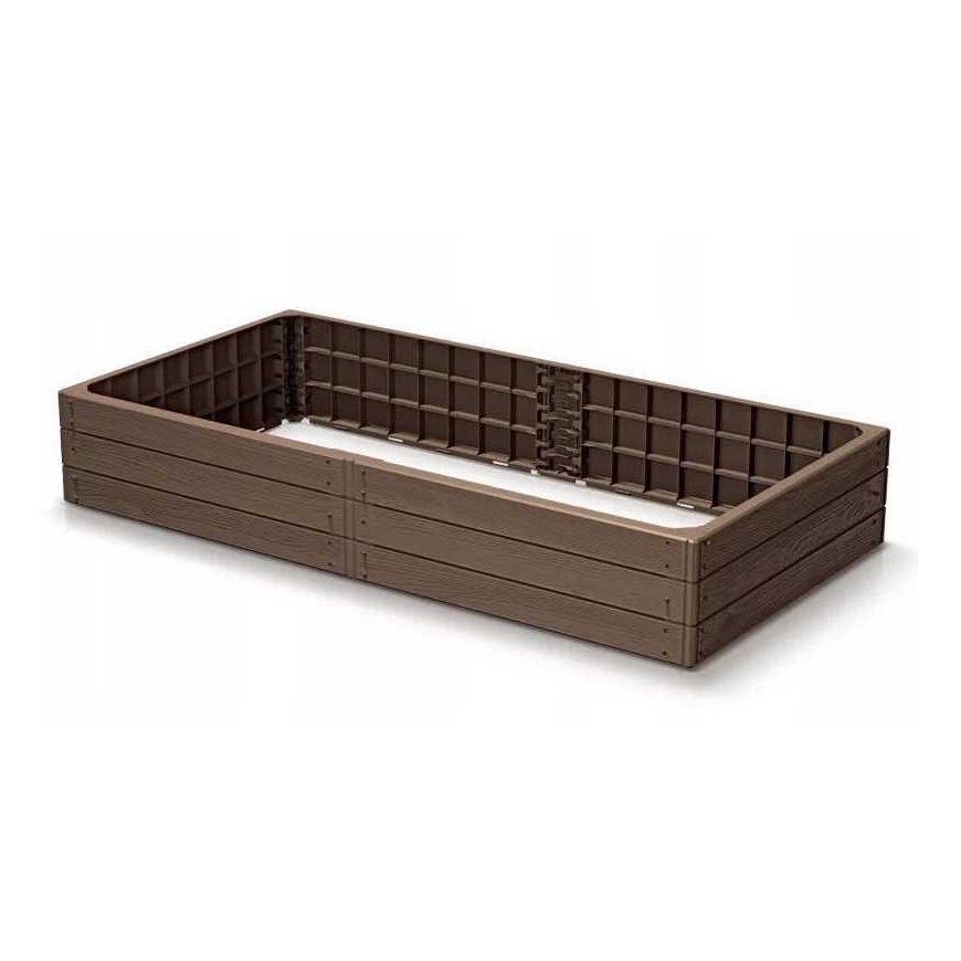 Prosperplast Raised plastic bed, 149.2x75.6x25 cm