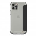 GEAR4 D3O Wembley Flip mobilo telefonu apvalks 15,5 cm (6.1") Folio Melns, Caurspīdīgs GEAR4 D3O Wembley Flip mobilo telefonu apvalks 15,5 cm (6.1") Folio Melns, Caurspīdīgs