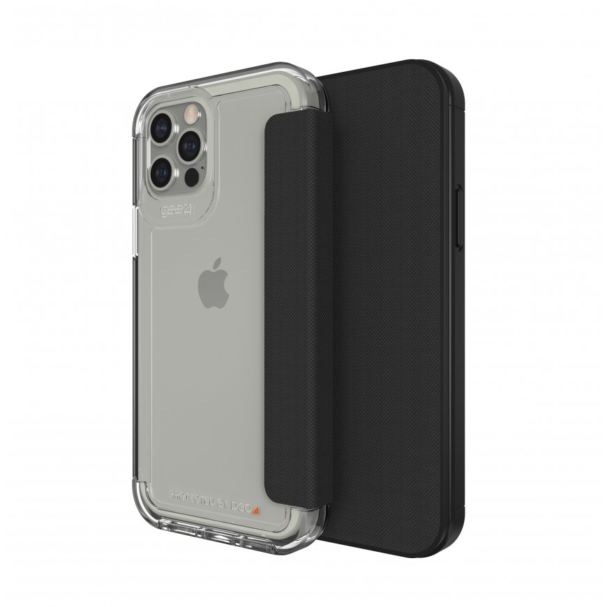 GEAR4 D3O Wembley Flip Apple iPhone 12/12 Pro Clear – 2