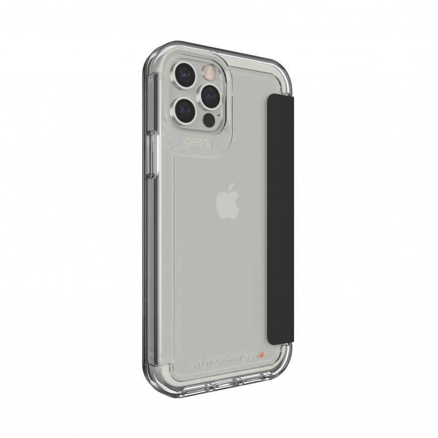 GEAR4 D3O Wembley Flip Apple iPhone 12/12 Pro Clear – 3