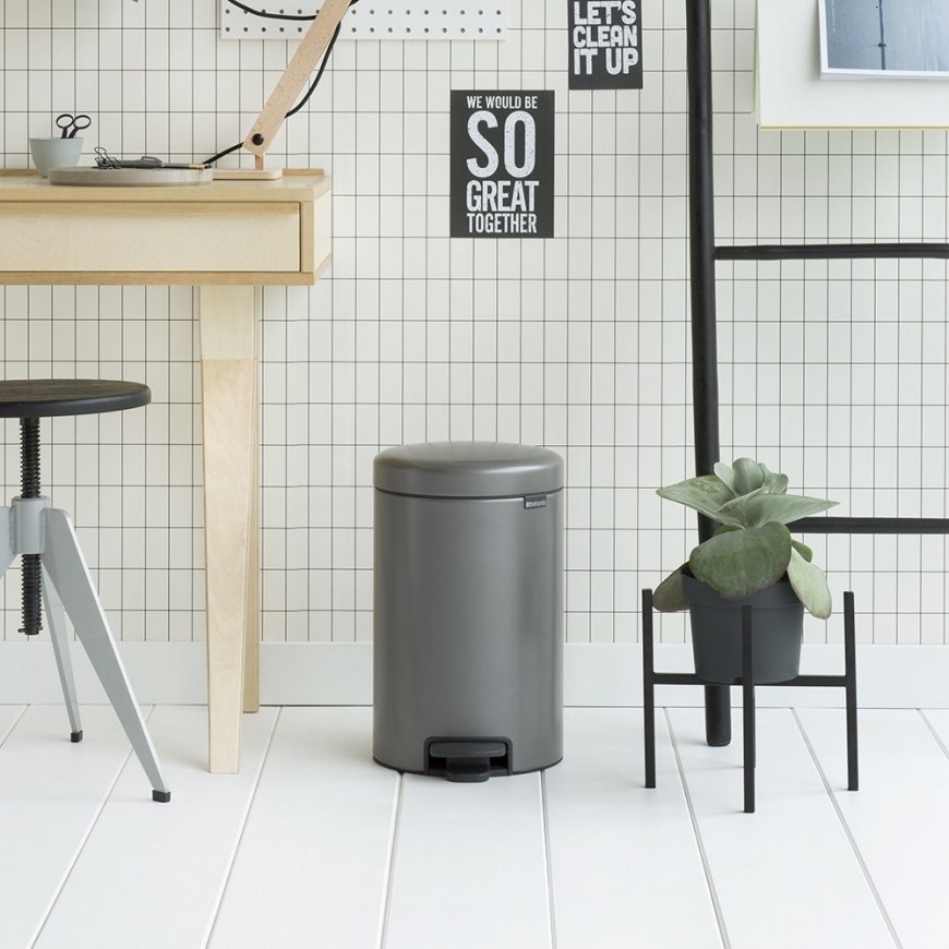 Brabantia 113628 waste container Round Platinum – 3