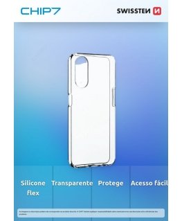 Swissten Clear Jelly Case for Oppo A60