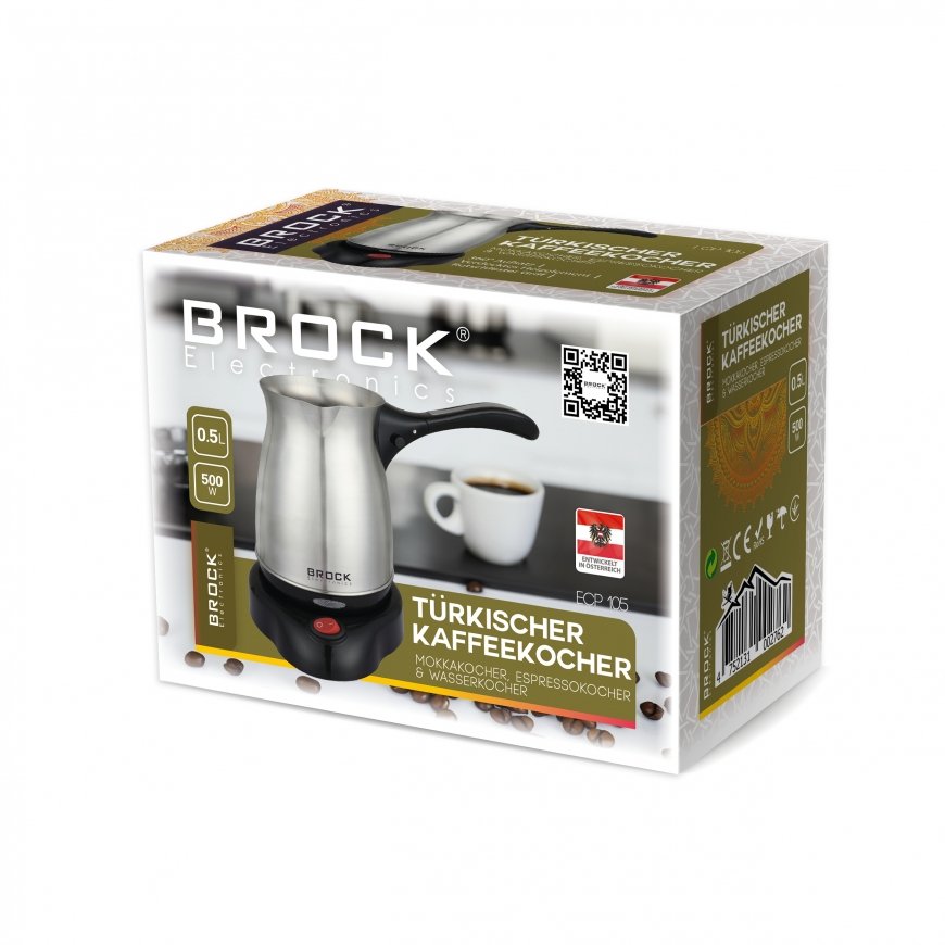 Turku kafijas pagatavotājs BROCK ECP 105 moka, espresso, tējkan – 2