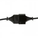 LogiLink 1m, 2xCEE 7/16 Black CEE7/16