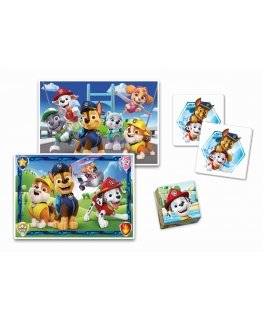 Clementoni Edukit 4 in 1 - Paw Patrol Kuviopalapeli Sarjakuvat
