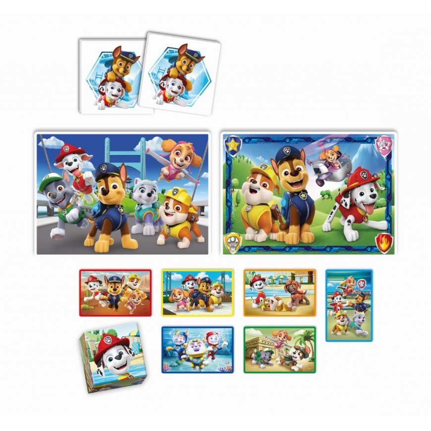 Clementoni Edukit 4 in 1 - Paw Patrol Kuviopalapeli Sarjakuvat – 2